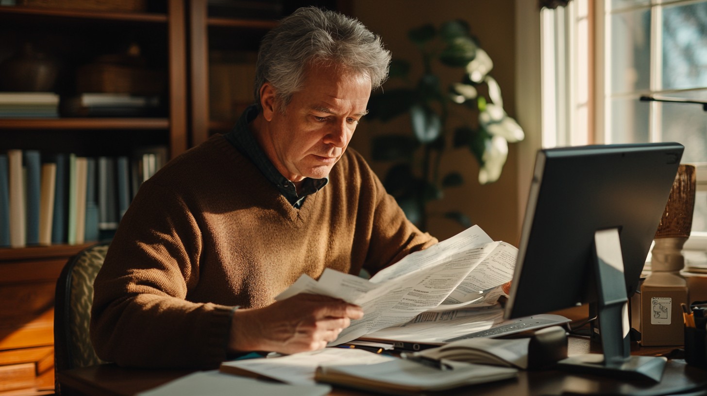 focused-senior-working-on-salary