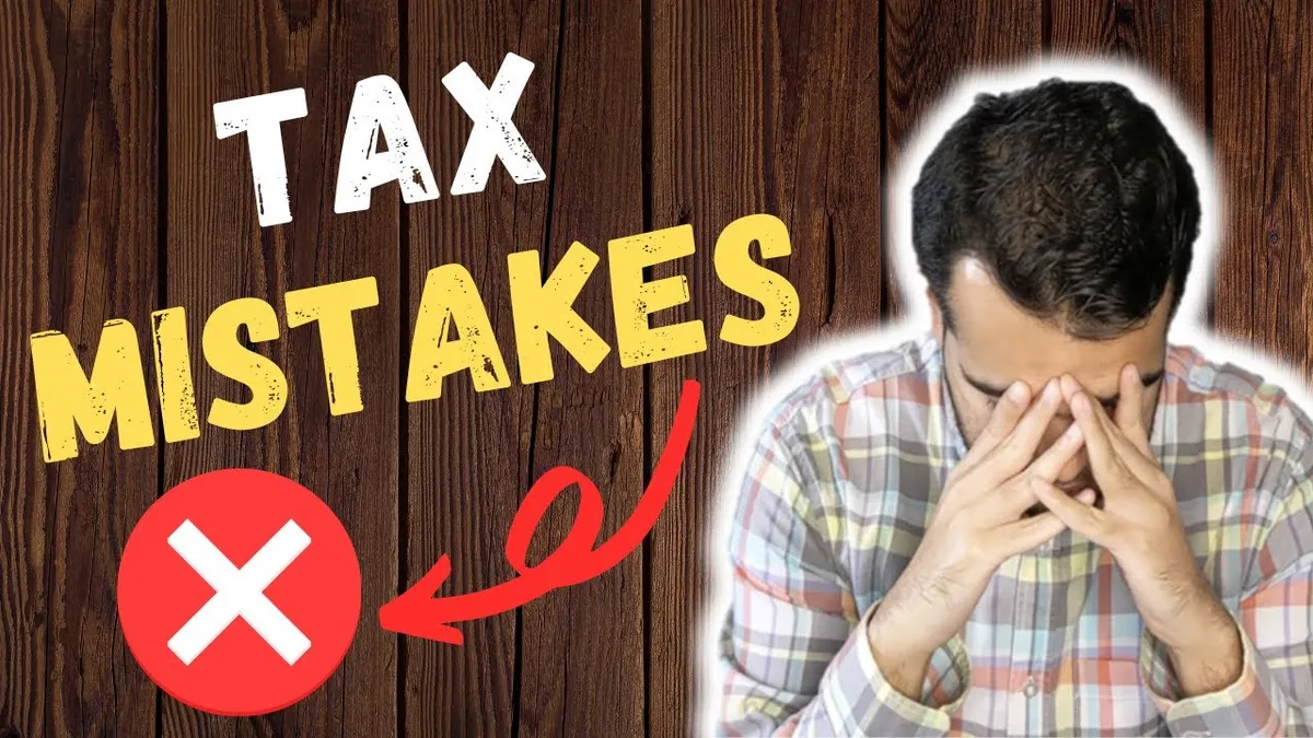 tax mistakes